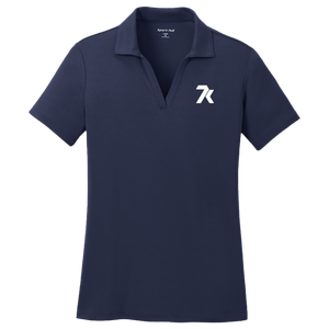 7k Logo - Women's Navy Blue Polo