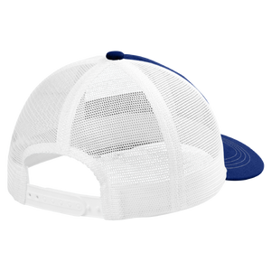 Patriot Blue/ White Snapback Trucker Hat with White 7k Logo