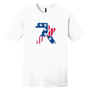 7k July 4th Flag Unisex T-shirt