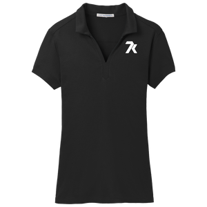 7K Logo - Women's Black Polo